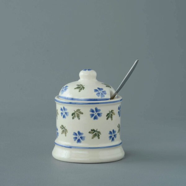 Geranium Jam Pot