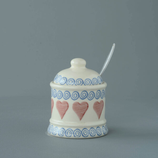 Heart Jam Pot