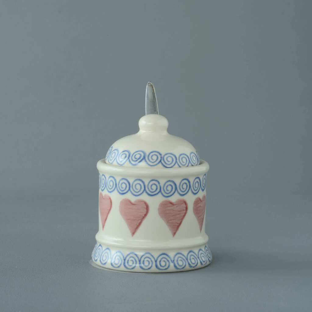 Heart Jam Pot