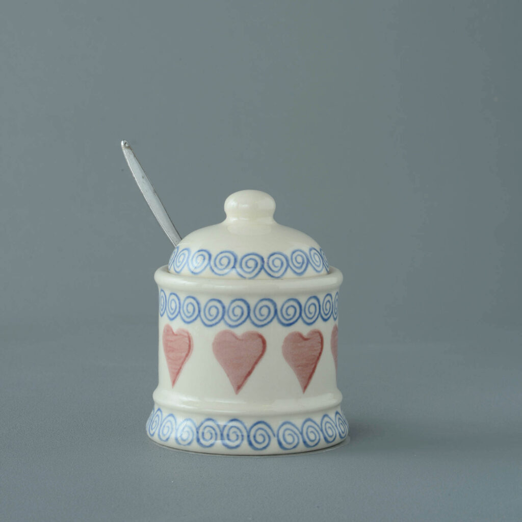 Heart Jam Pot