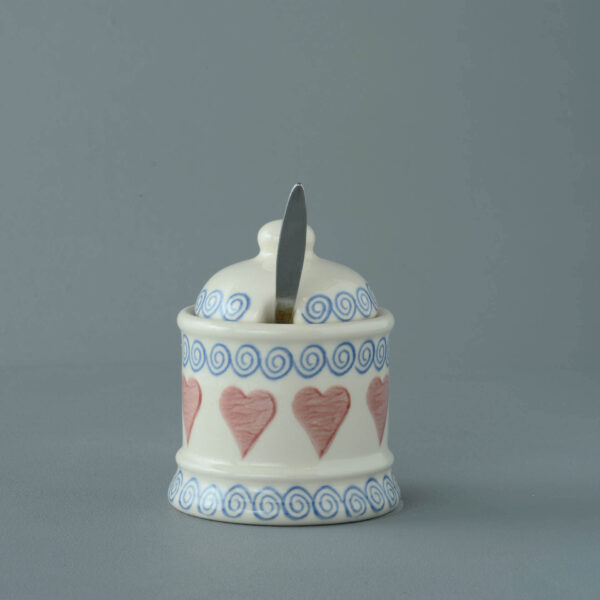 Heart Jam Pot
