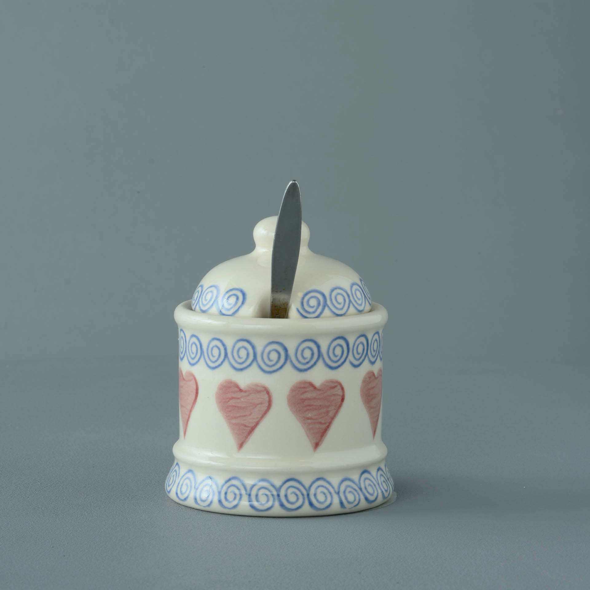 Heart Jam Pot