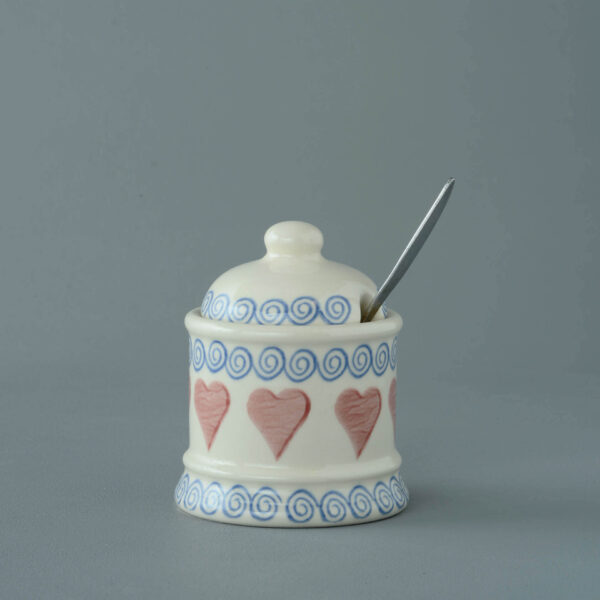 Heart Jam Pot
