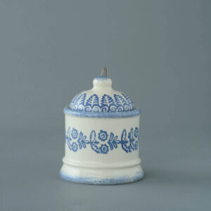 Lacey Blue Jam Pot
