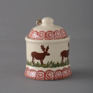 Reindeer Jam Pot