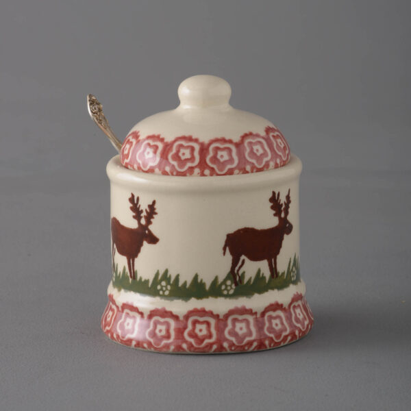 Reindeer Jam Pot