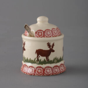 Reindeer Jam Pot