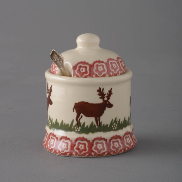 Reindeer Jam Pot