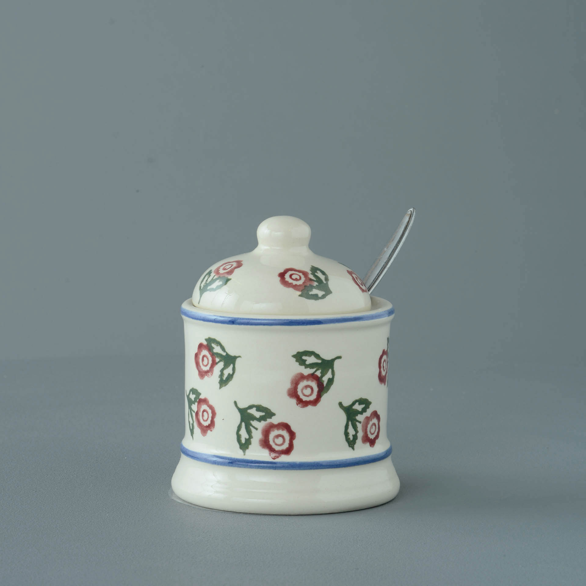 Scattered Rose Jam Pot