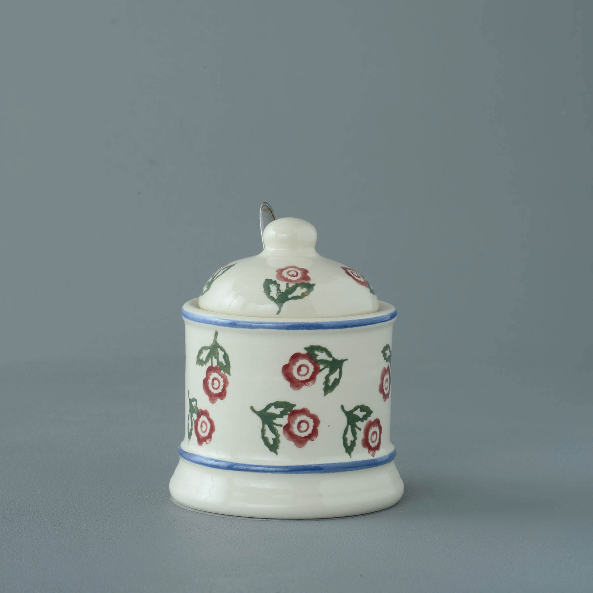 Scattered Rose Jam Pot