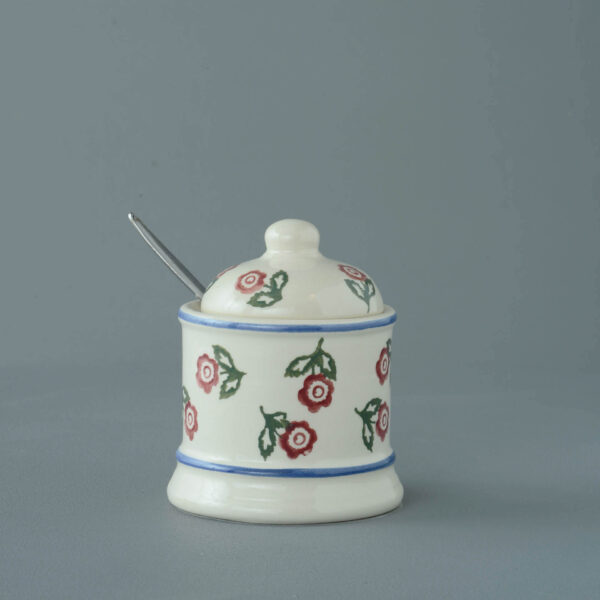 Scattered Rose Jam Pot