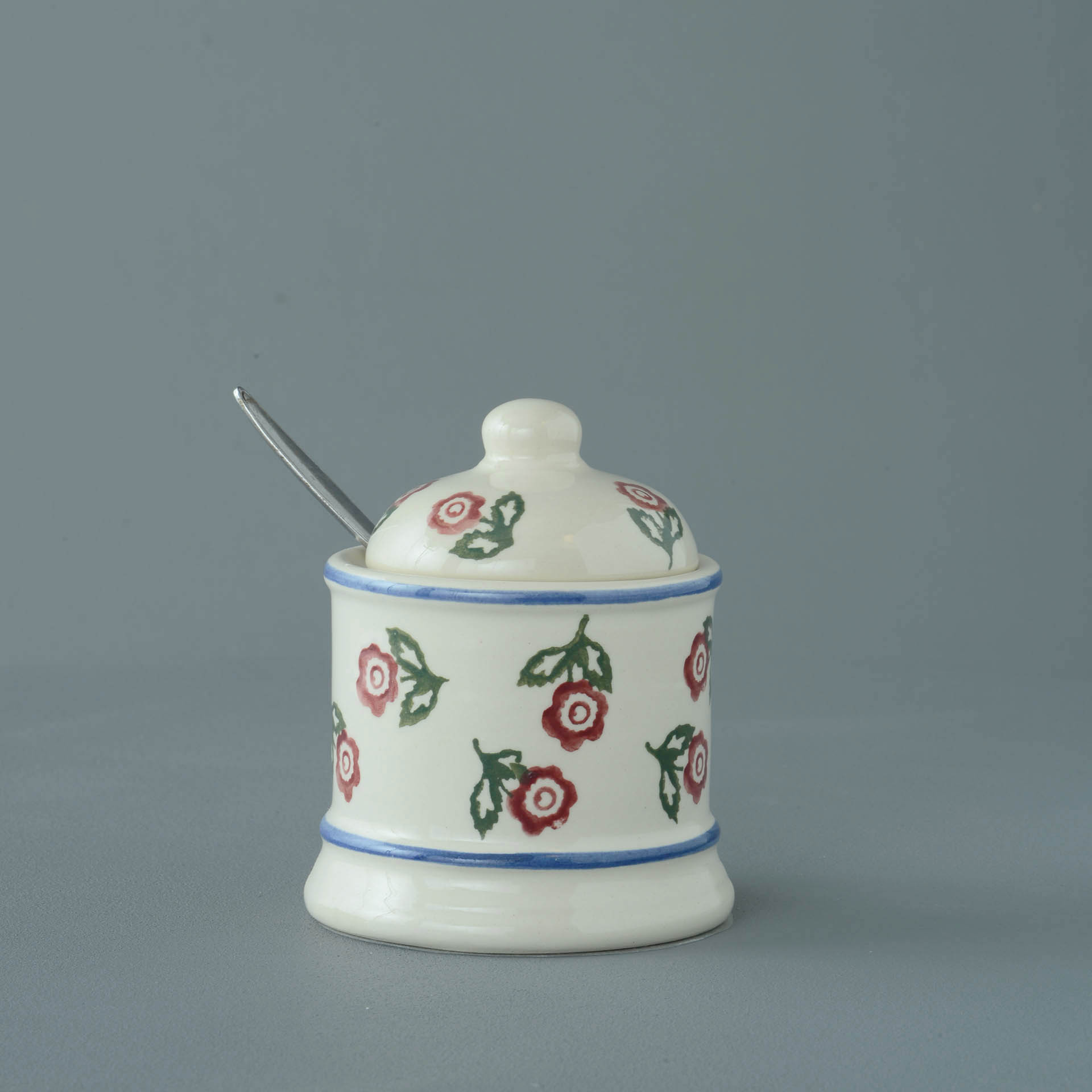 Scattered Rose Jam Pot