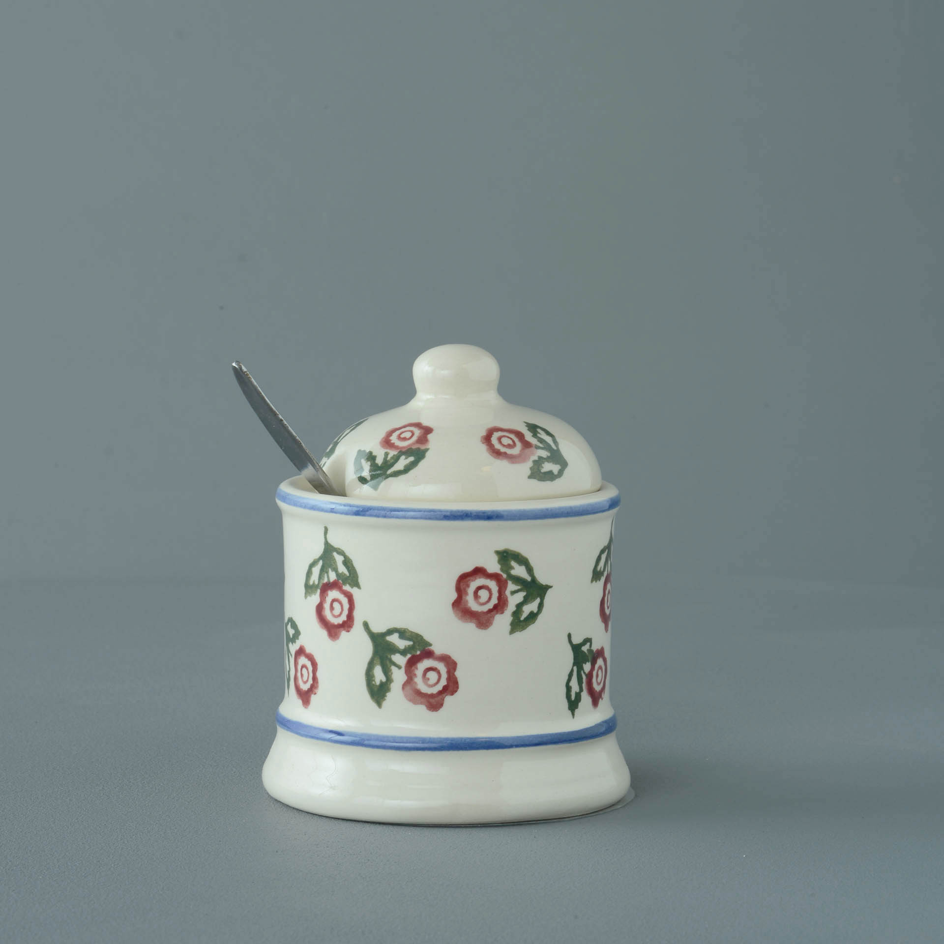 Scattered Rose Jam Pot