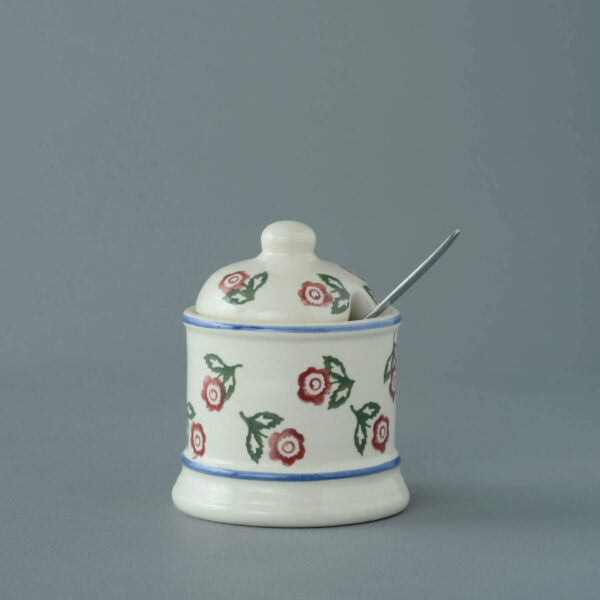 Scattered Rose Jam Pot