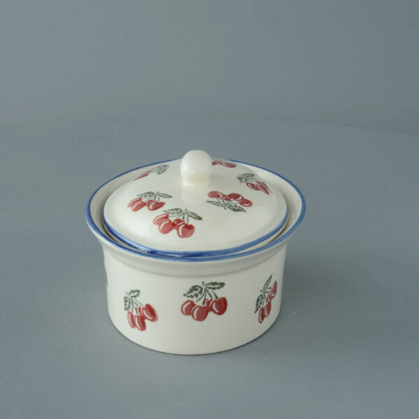 Cherry Butter dish oval