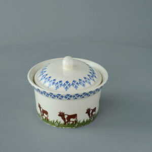 Cow Butter dish oval