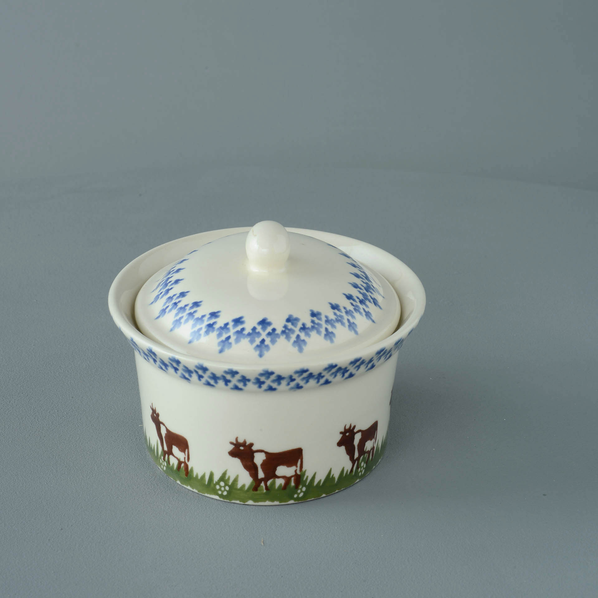 Cow Butter dish oval