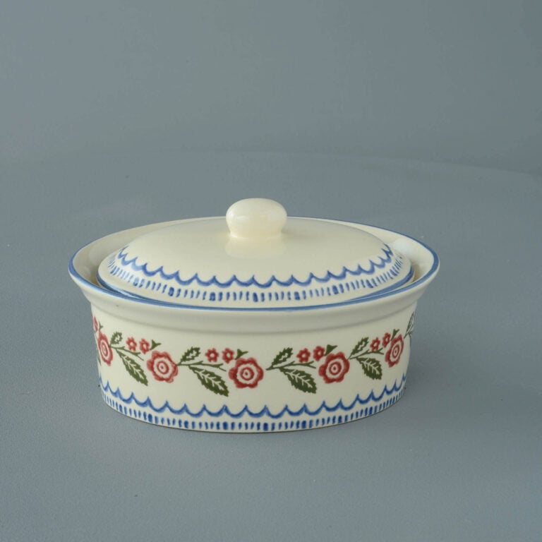 Creeping Briar Butter Dish Oval