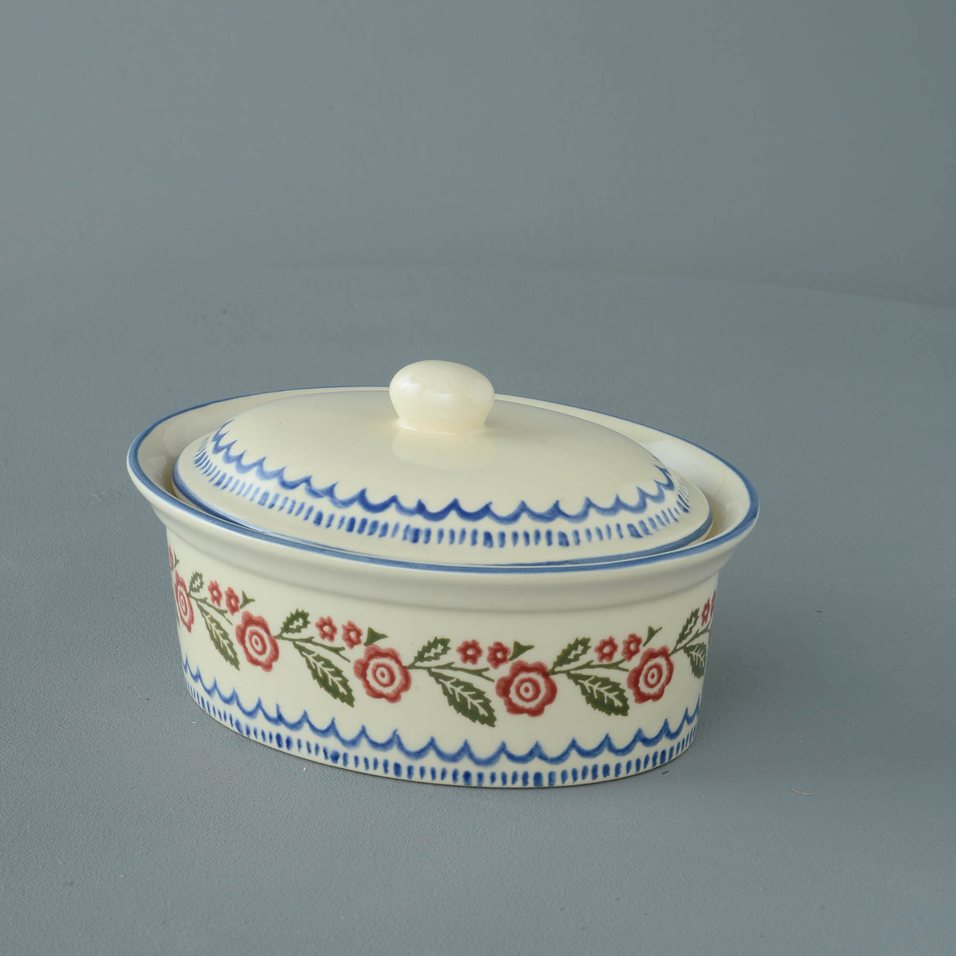 Creeping Briar Butter dish oval