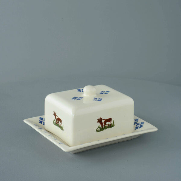 Cow Cheese Dish Rectangular