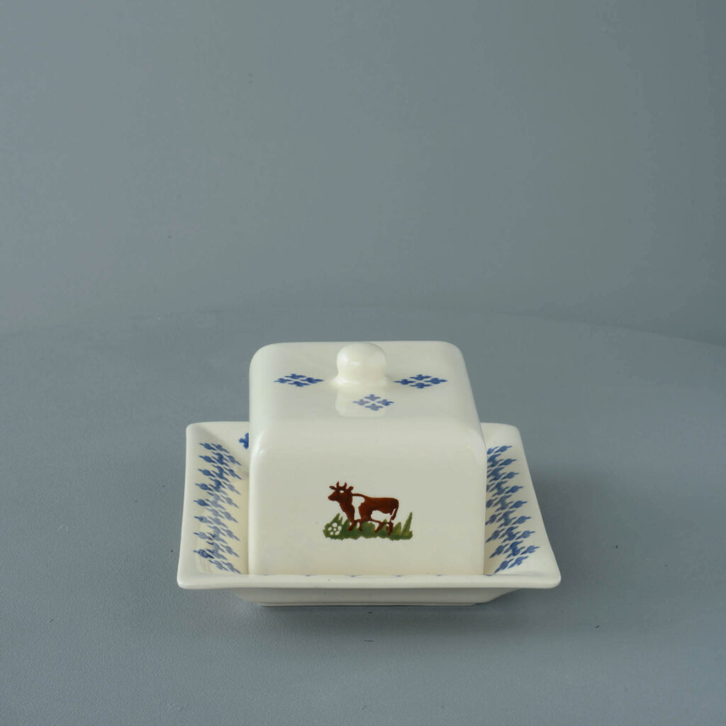 Cow Cheese Dish Rectangular