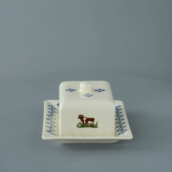Cow Cheese Dish Rectangular