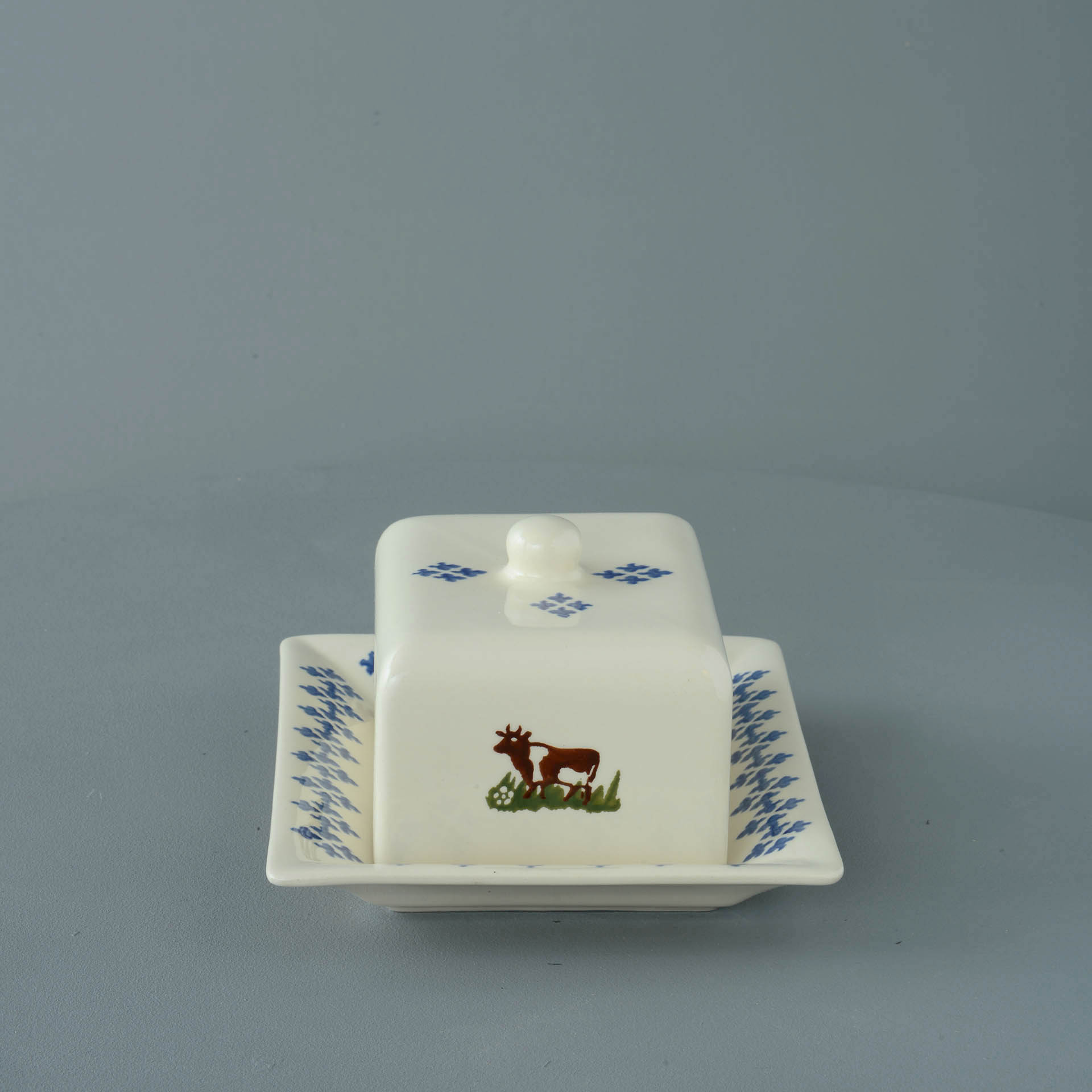 Cow Cheese Dish Rectangular