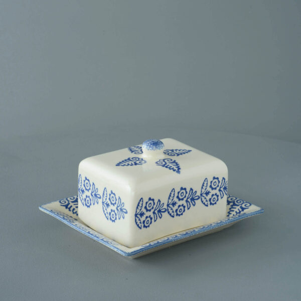 Lacey Blue Cheese Dish Rectangular
