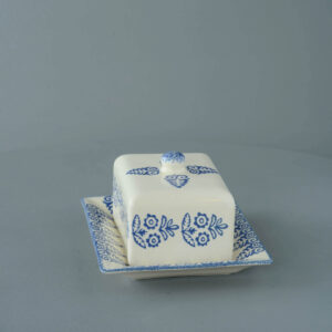 Lacey Blue Cheese Dish Rectangular