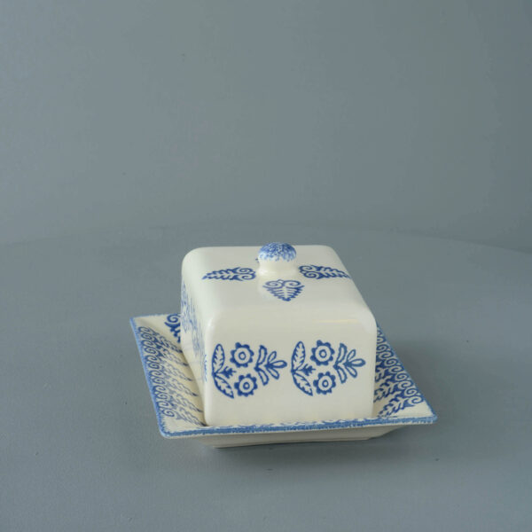 Lacey Blue Cheese Dish Rectangular