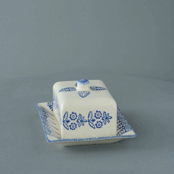 Lacey Blue Cheese Dish Rectangular