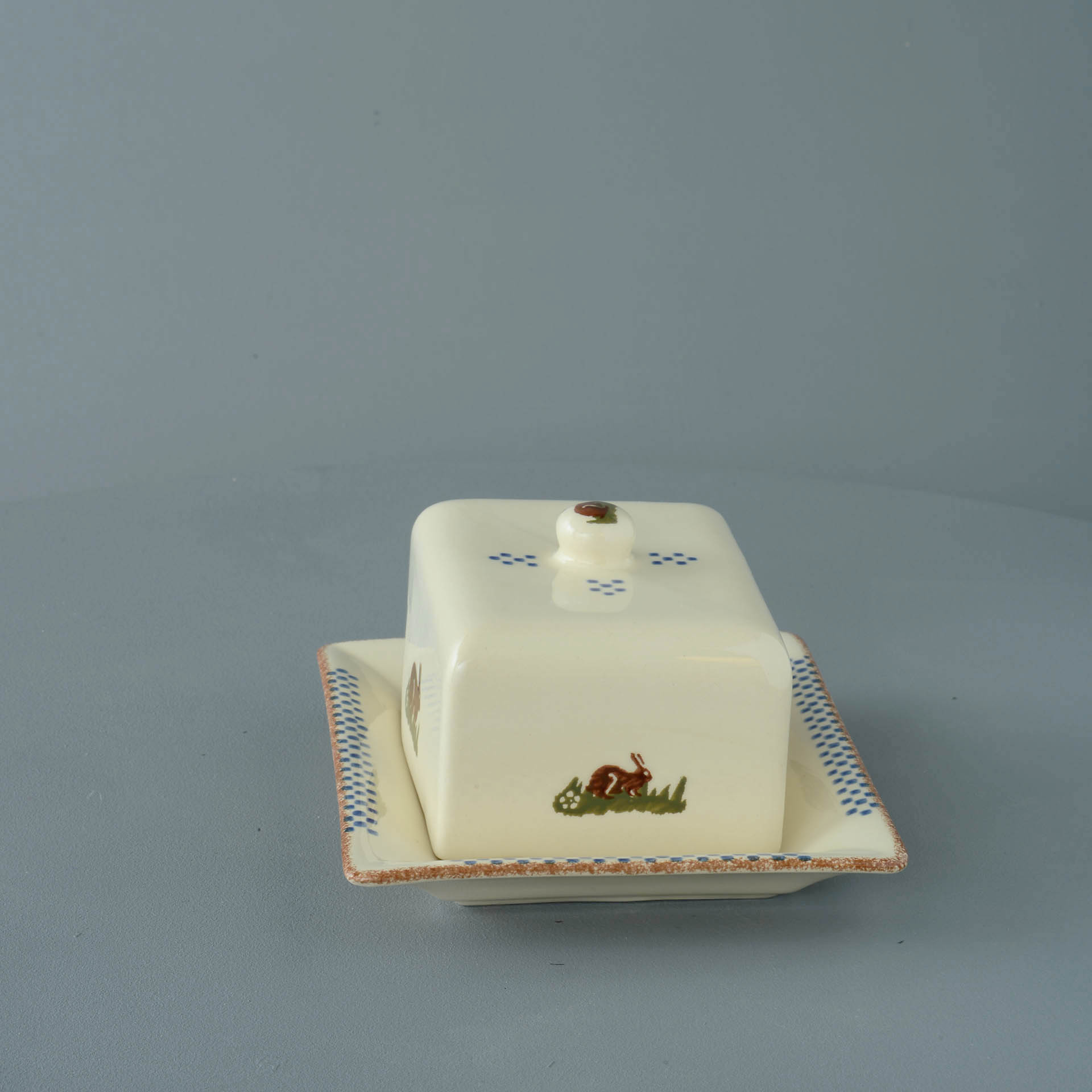 Rabbit Cheese Dish Rectangular