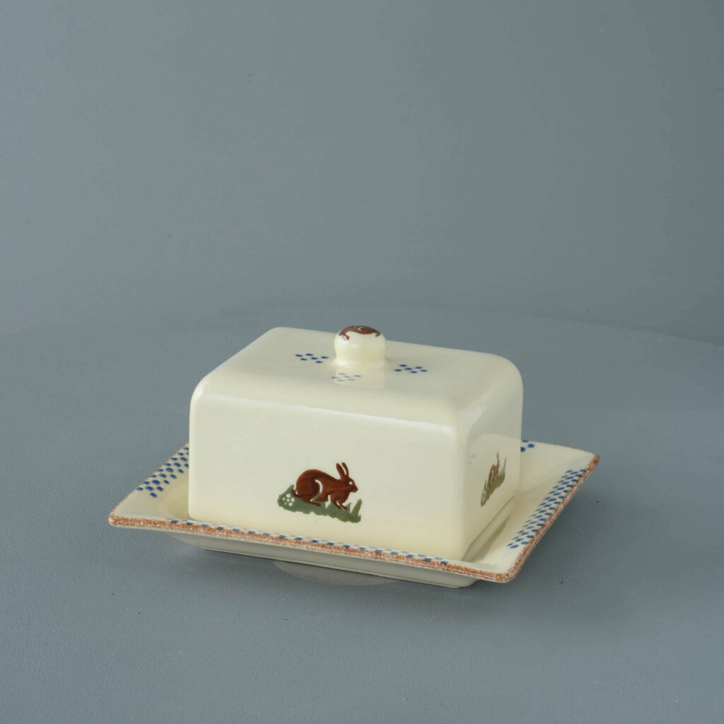 Rabbit Cheese Dish Rectangular