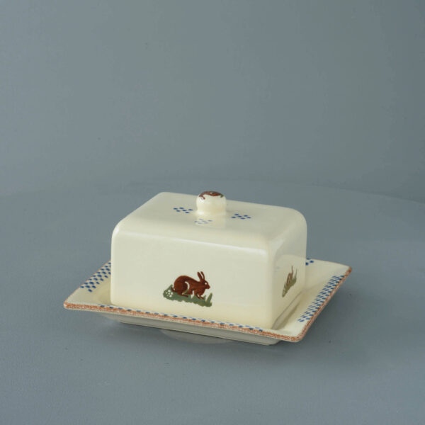 Rabbit Cheese Dish Rectangular