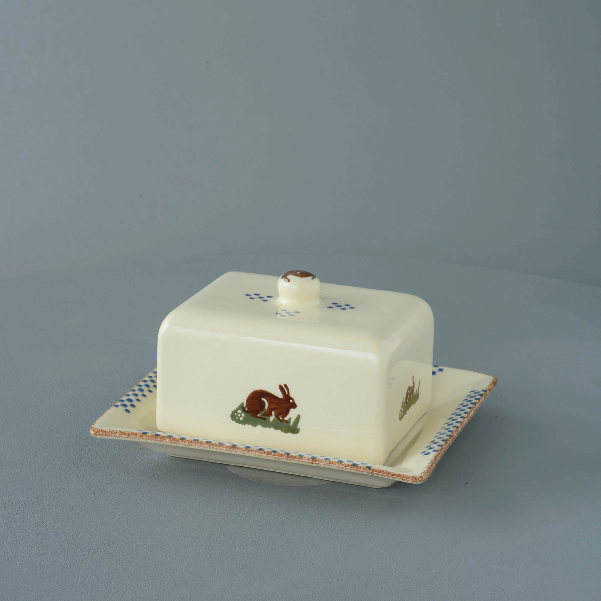 Rabbit Cheese Dish Rectangular