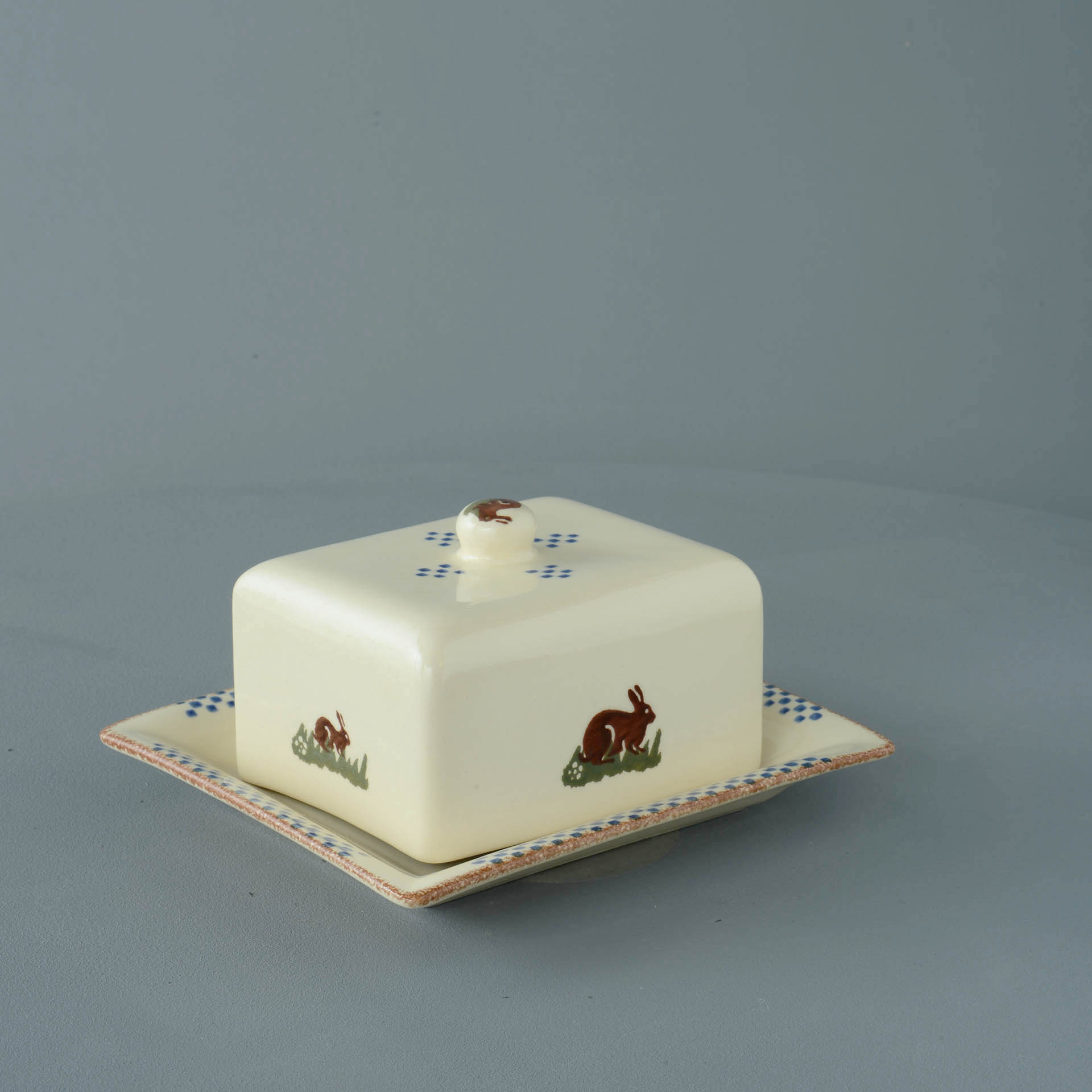 Rabbit Cheese Dish Rectangular