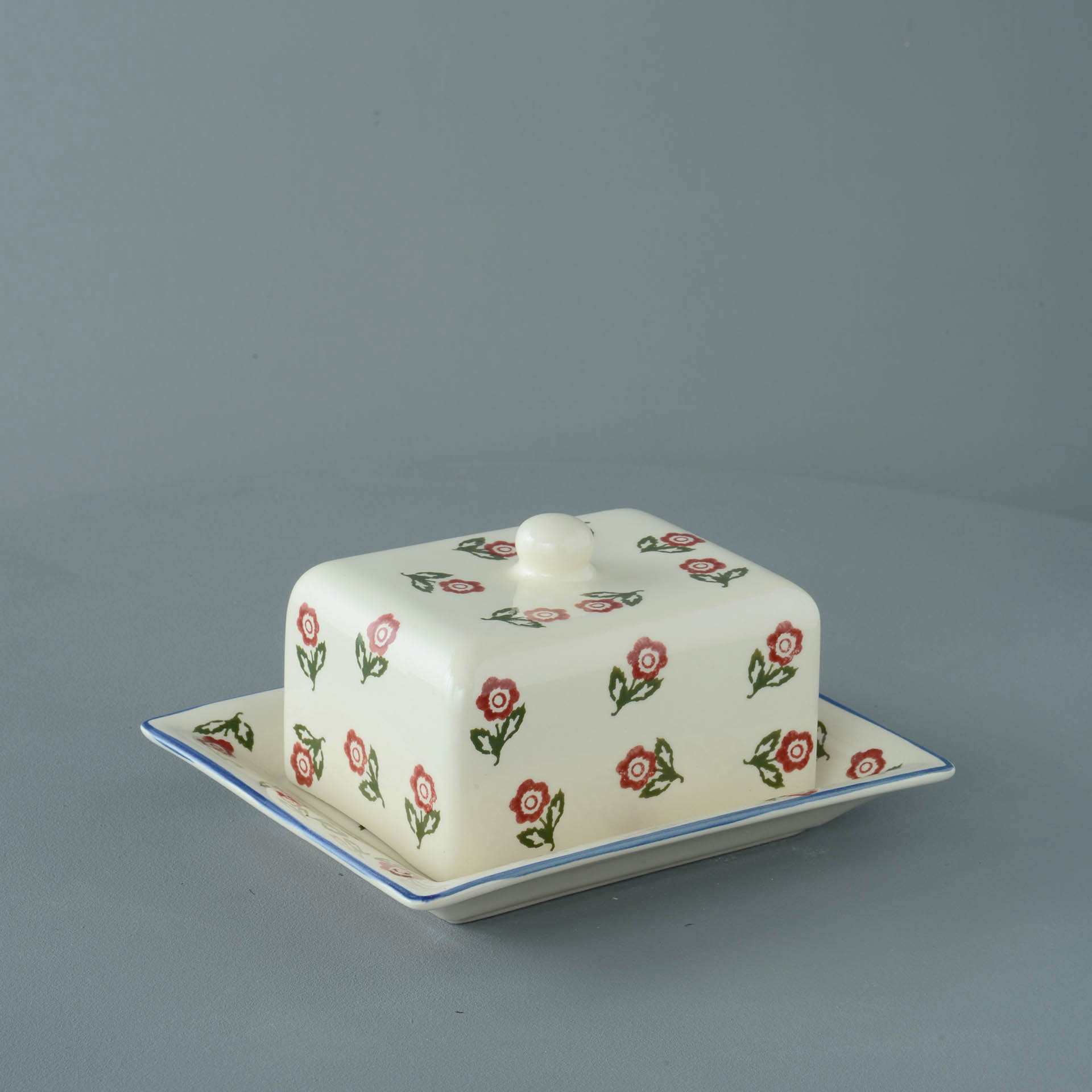 Scattered Rose Cheese Dish Rectangular