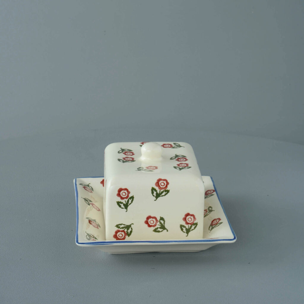 Scattered Rose Cheese Dish Rectangular