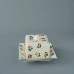 Scattered Rose Cheese Dish Rectangular