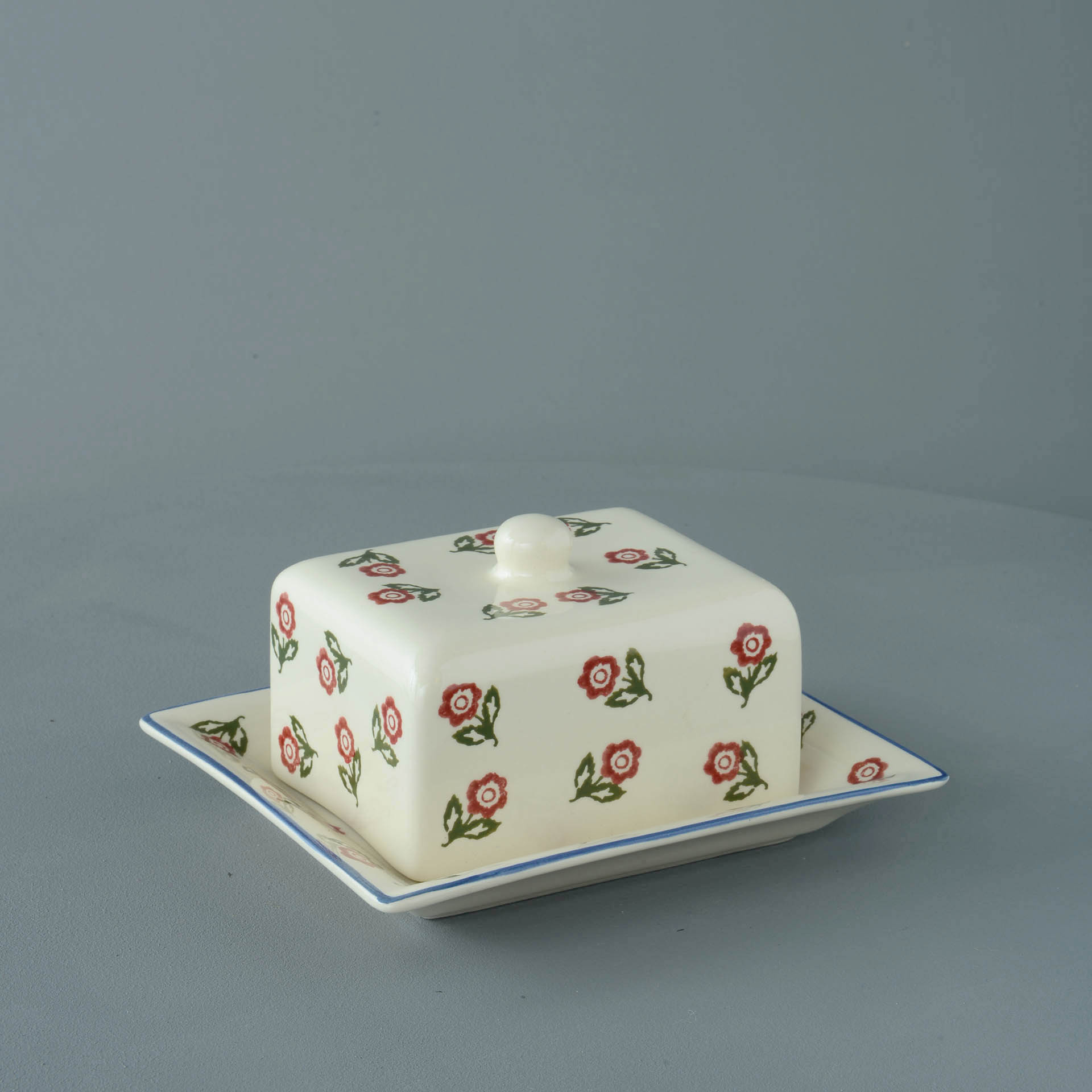Scattered Rose Cheese Dish Rectangular