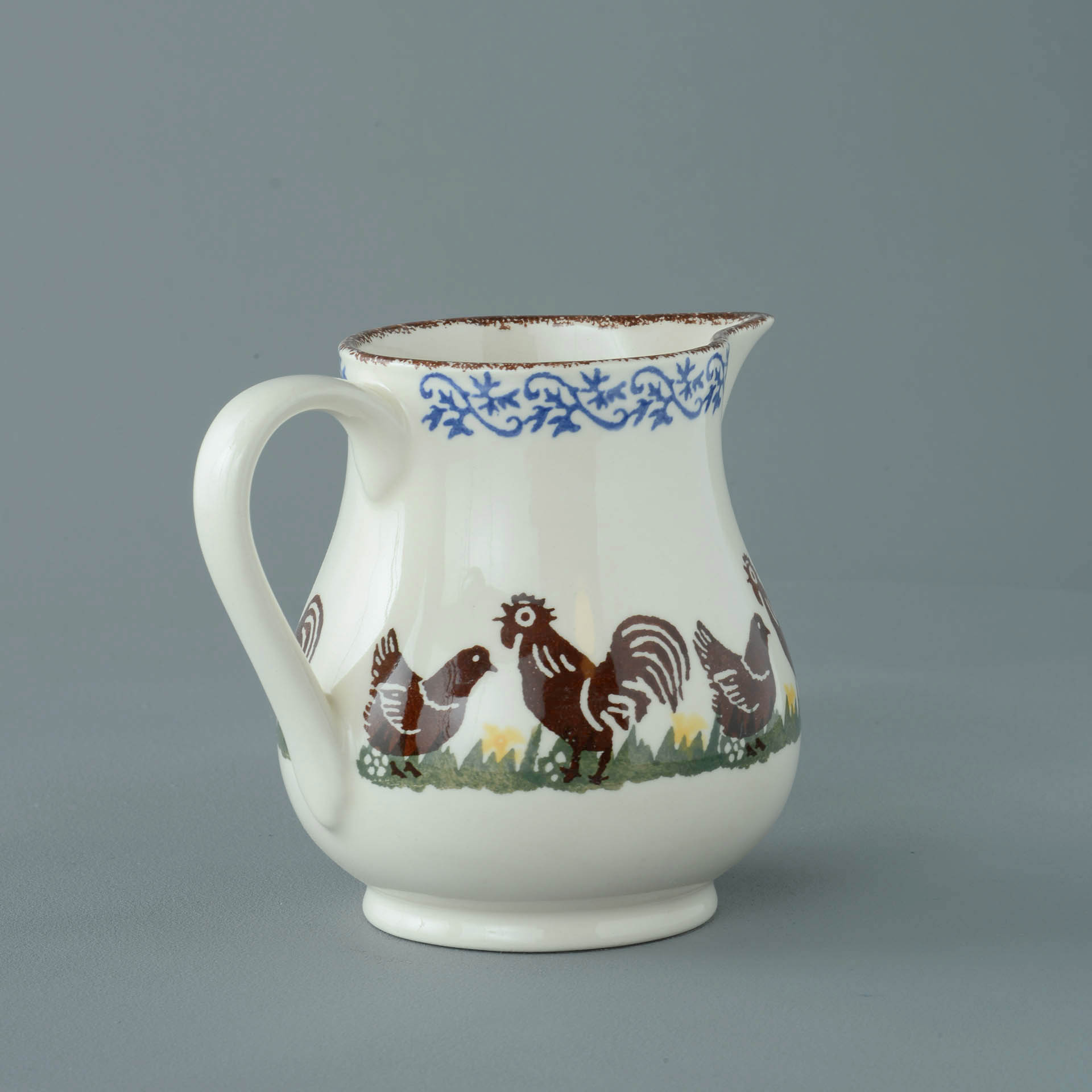 Cock & Hen Jug - Medium