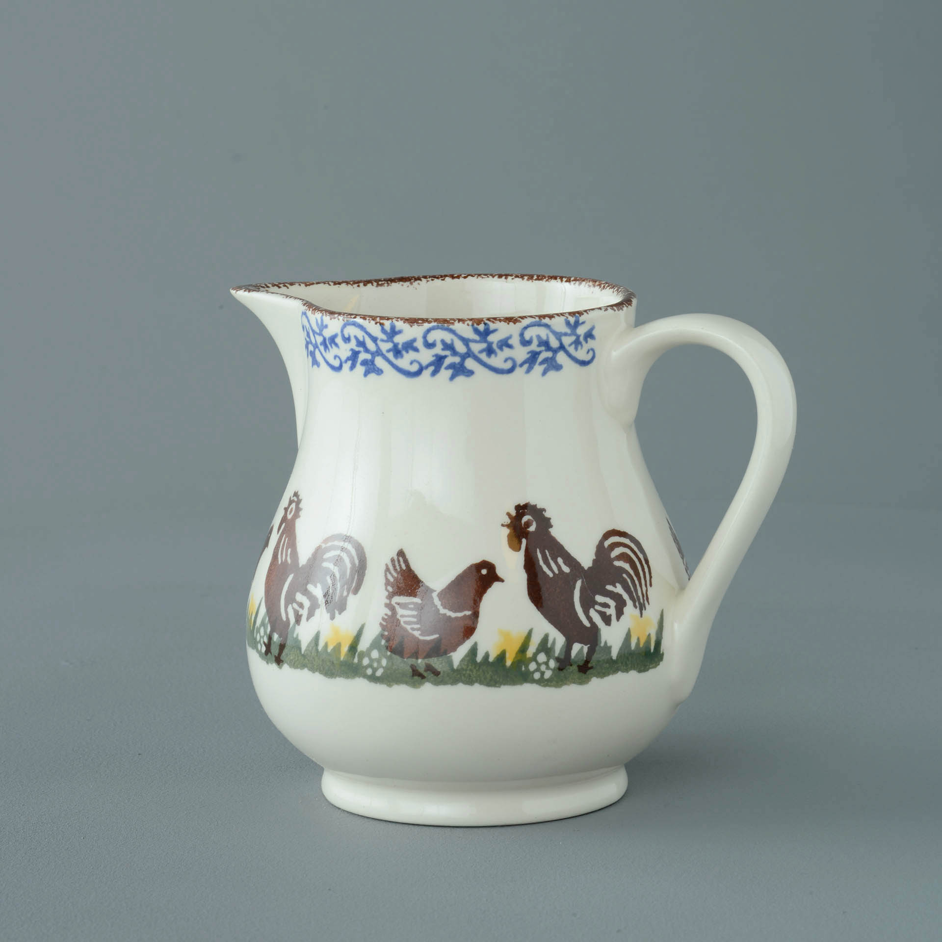 Cock & Hen Jug - Medium