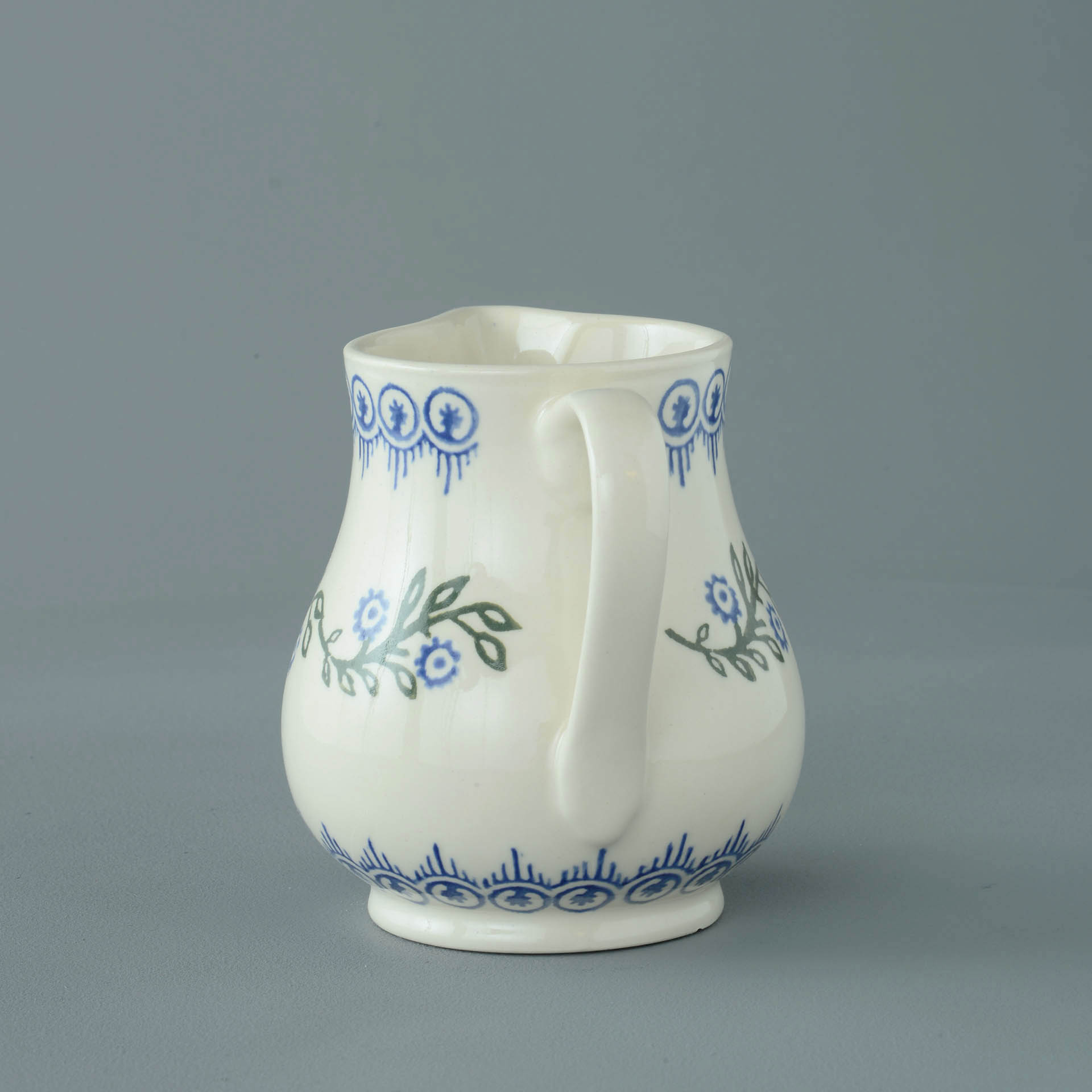 Floral Garland Jug - Medium