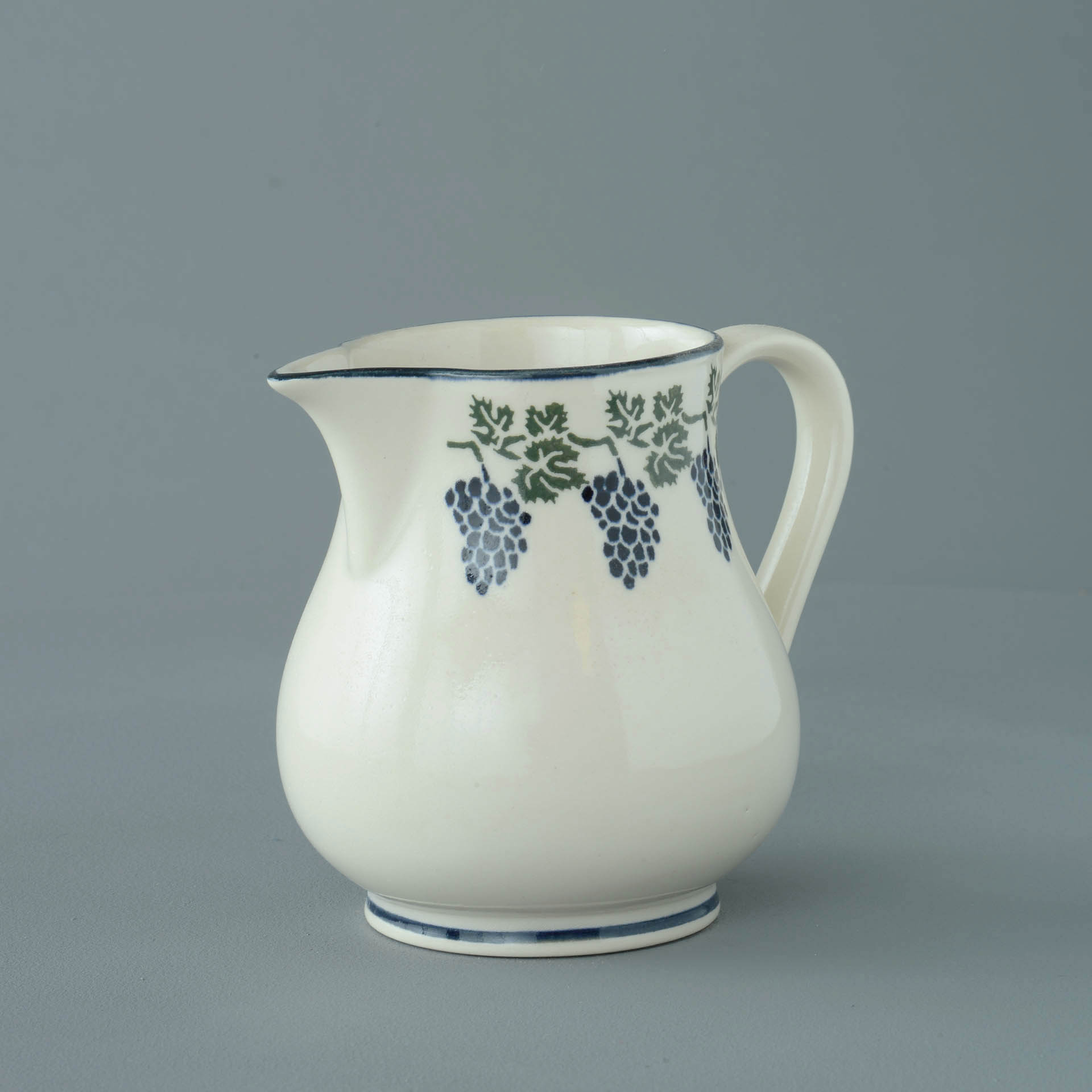 Grapes And Vine Jug - Medium