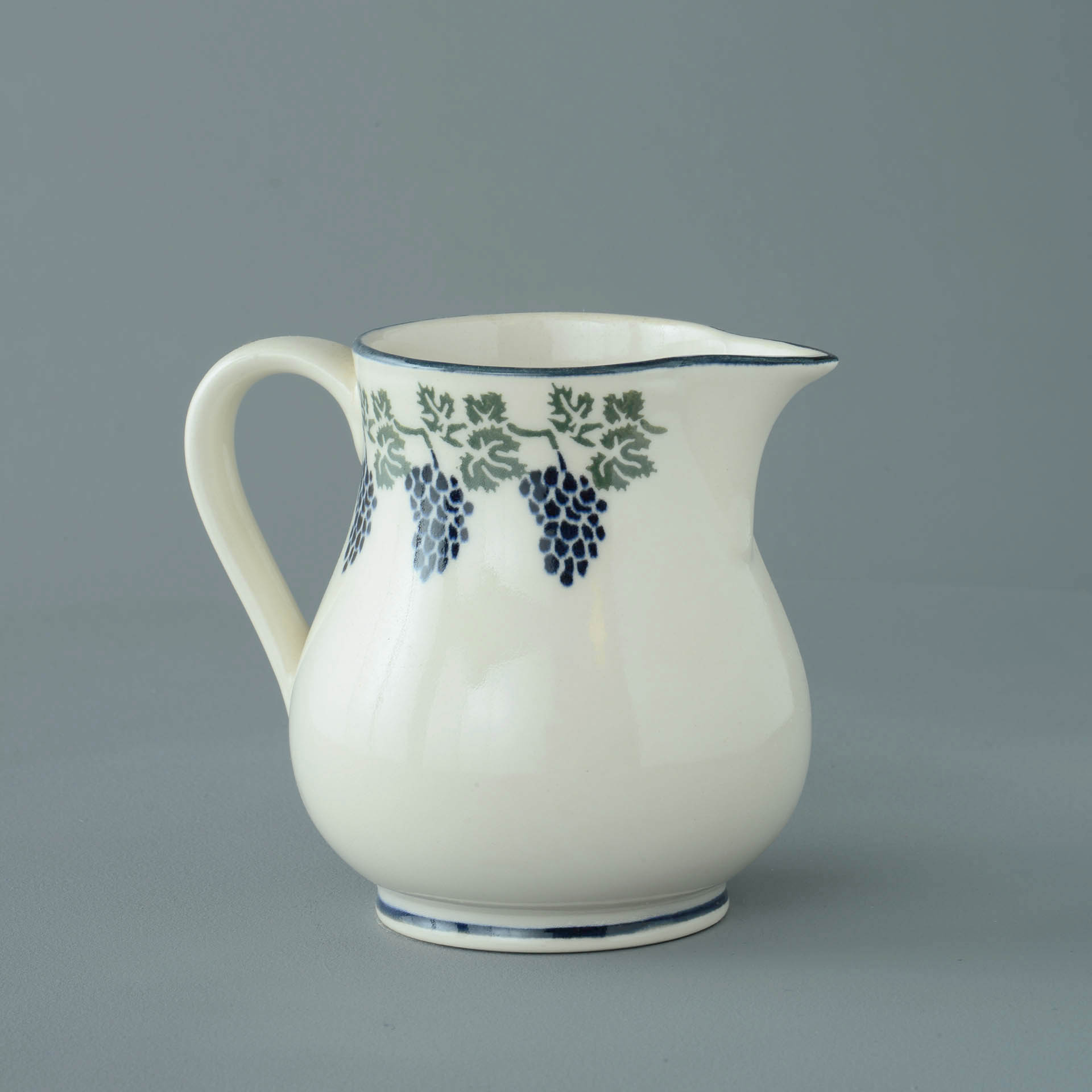 Grapes And Vine Jug - Medium