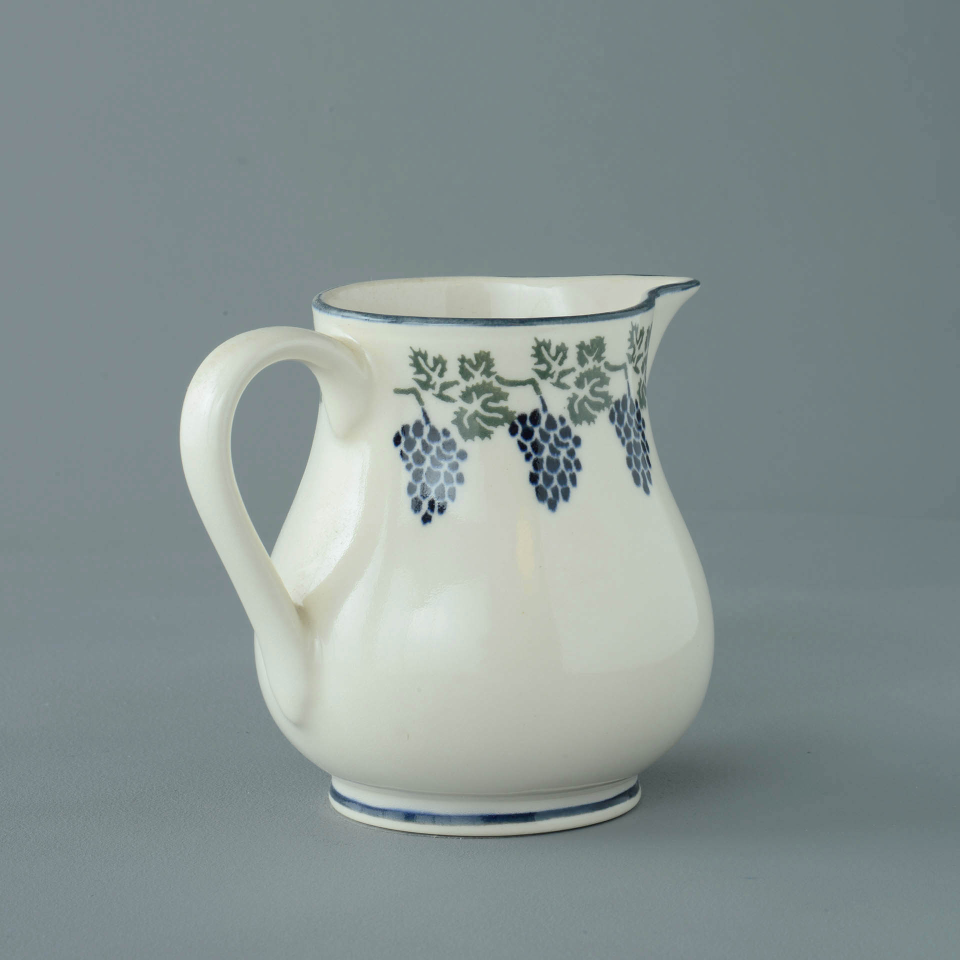 Grapes And Vine Jug - Medium