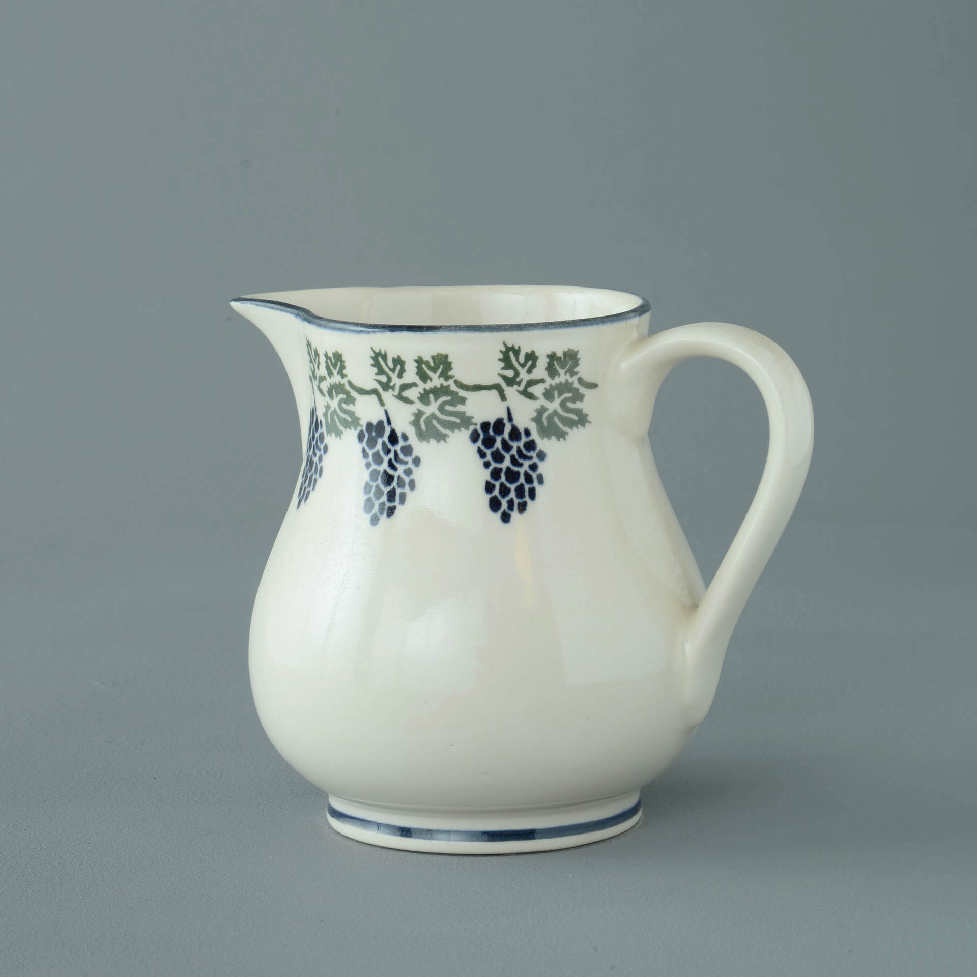 Grapes And Vine Jug - Medium