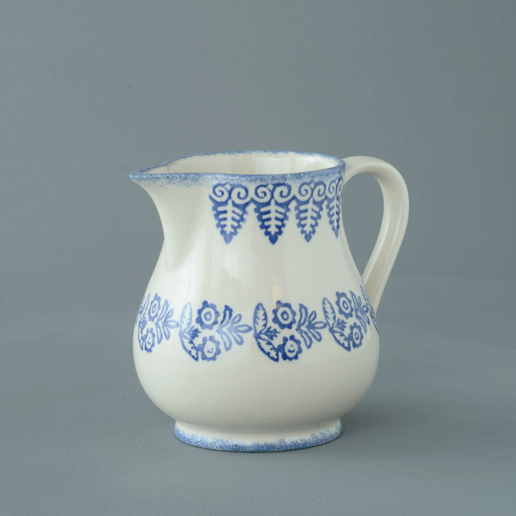 Lacey Blue Jug - Medium