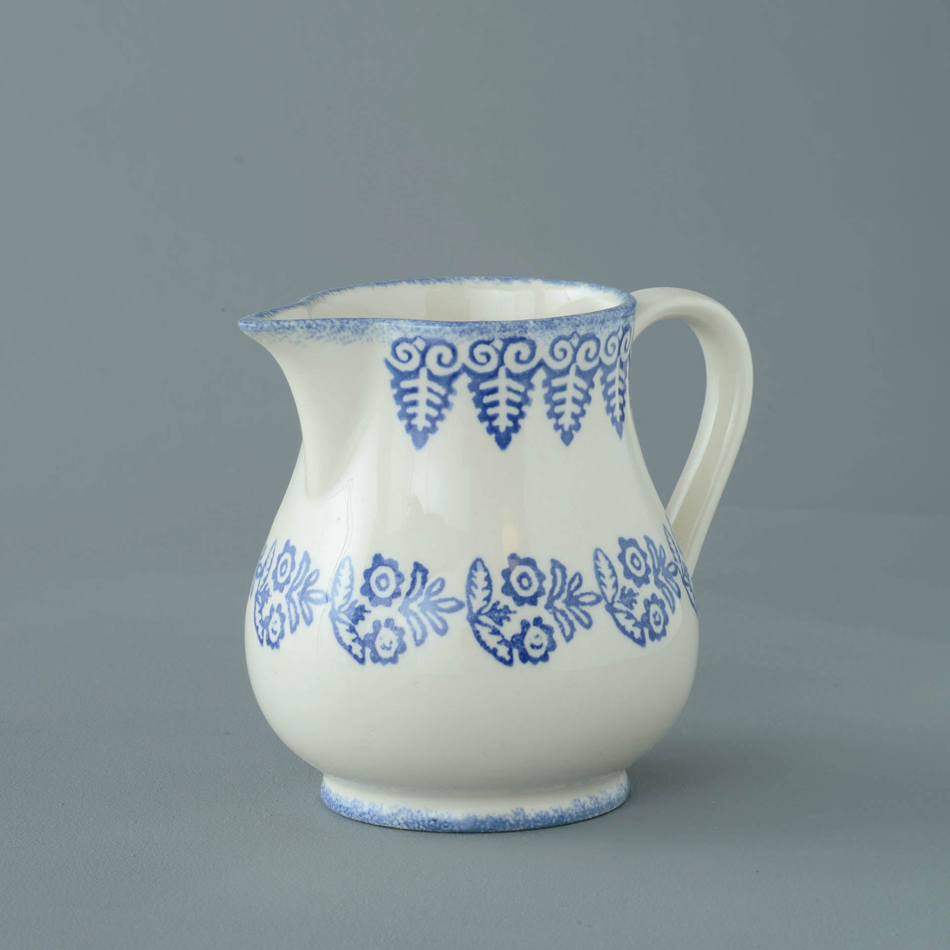 Lacey Blue Jug - Medium