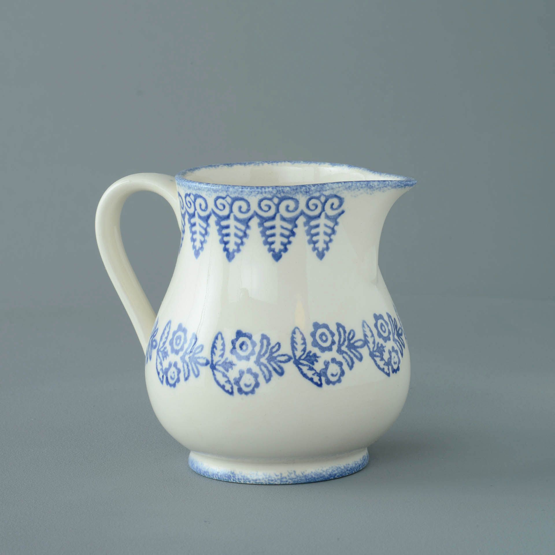 Lacey Blue Jug - Medium